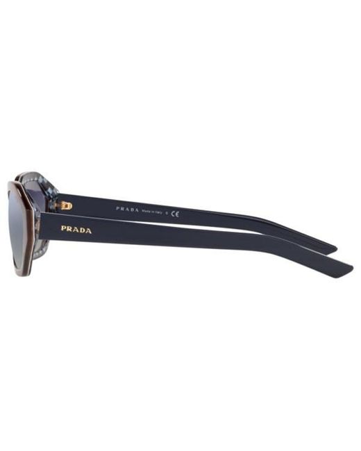 Prada White Full-Frame Sunglasses