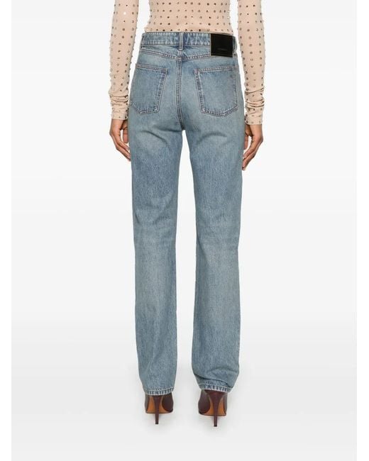 Sportmax Blue Tasso Tapered Jeans