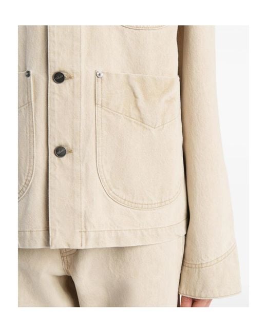 Khaite Natural Wyatt Jacket