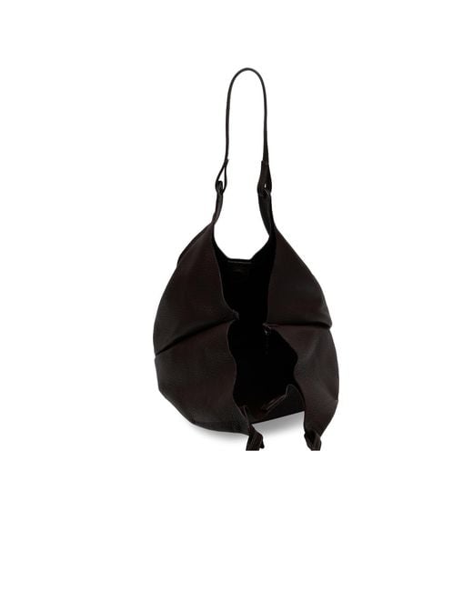 Gianni Chiarini Black Dual-Handle Shoulder Bag