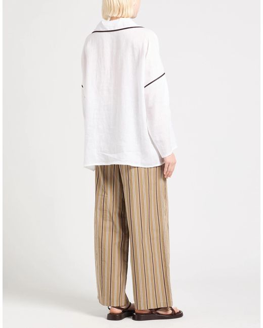Tory Burch White Long Sleeves Top