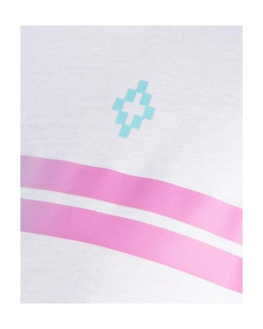 Marcelo Burlon White Logo Wing Printed T-Shirt