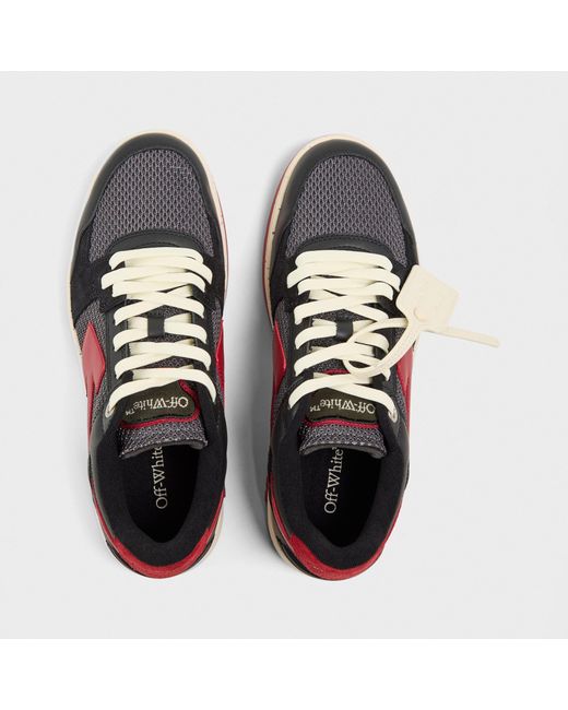 Off-White c/o Virgil Abloh Red Low-Top Sneakers for men