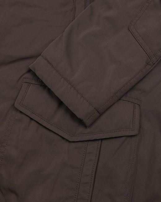 Boss Brown Single-Breasted Casual Jacket for men