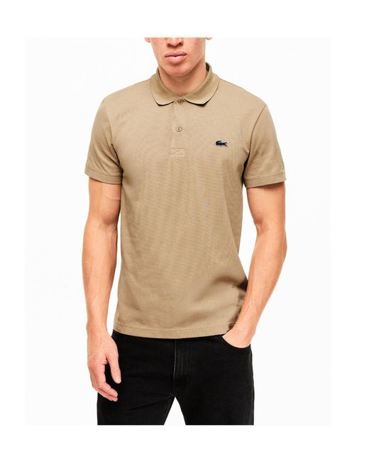 Lacoste Natural Classic Fitted Top for men
