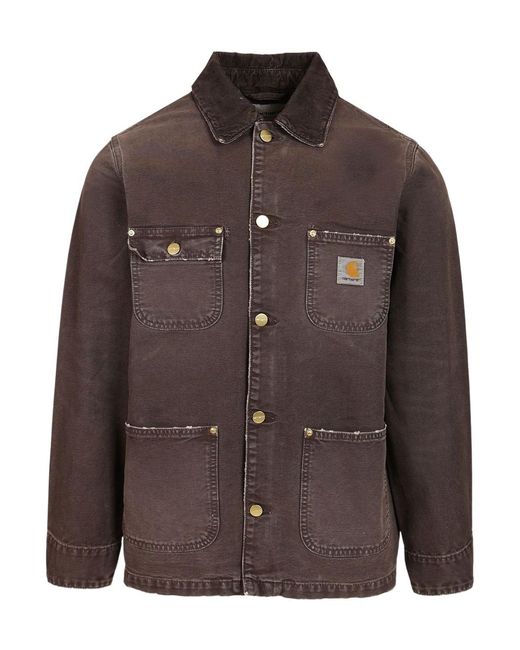 Carhartt Brown 'Chore' Jacket for men