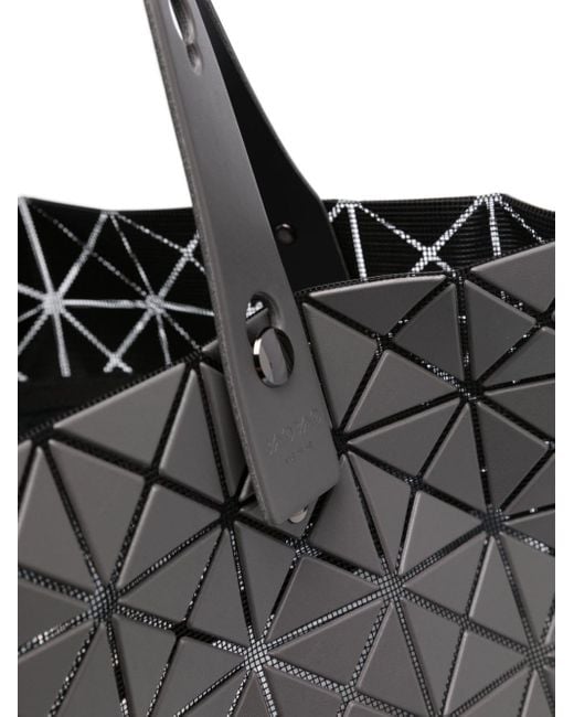 Issey Miyake Black Geometric Tote Bag