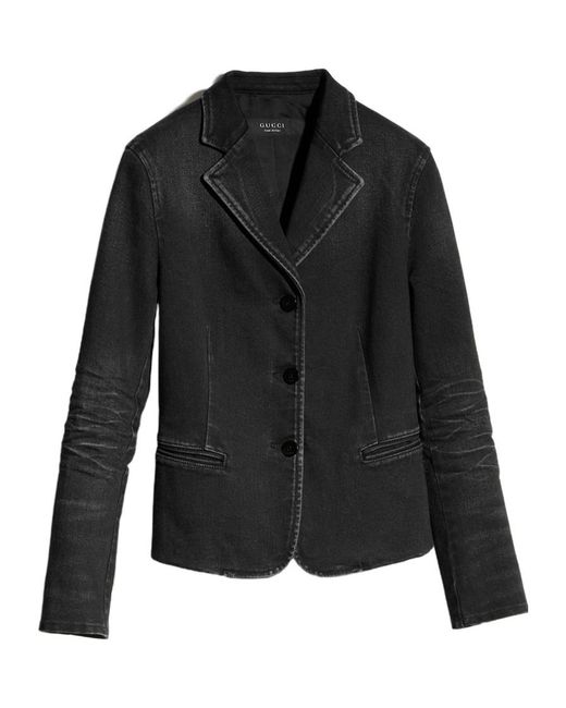Gucci Black Denim Jacket