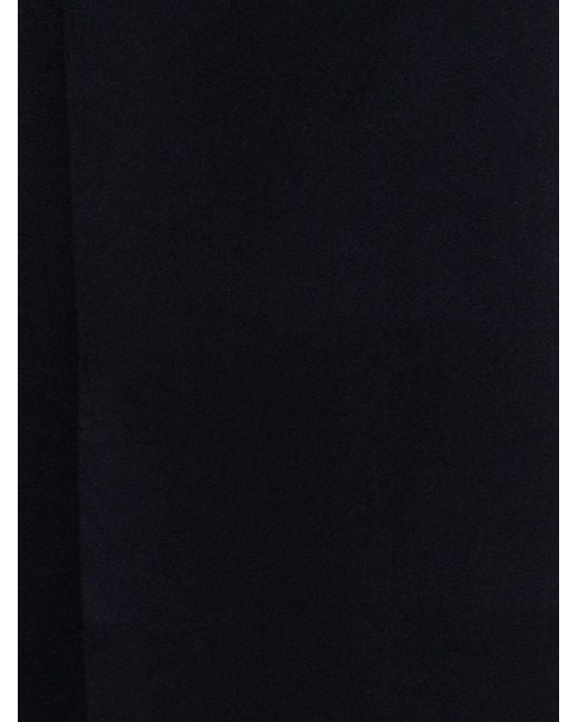 Max Mara Black Fringed Scarf