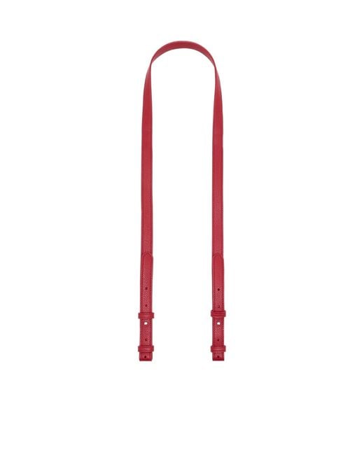 ARMANI EXCHANGE Red Tote Shopping Bag With Coated Belts