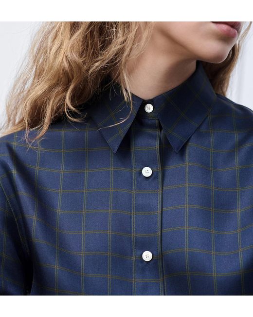 Dior Blue Blouse