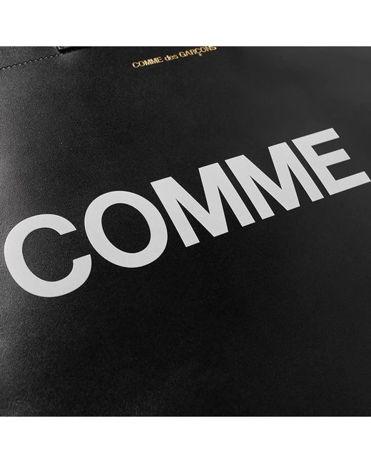 Comme des Garçons Black Printed Handbag for men