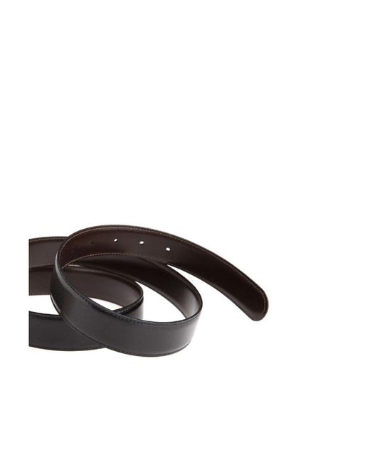 Montblanc White Rectangular-Buckle Belt for men