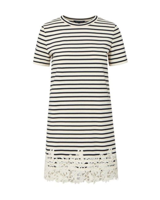 Veronica Beard Multicolor Short Sleeve Dress