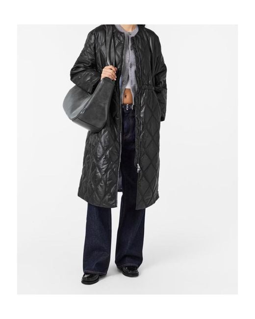 Ganni Black Long Coat
