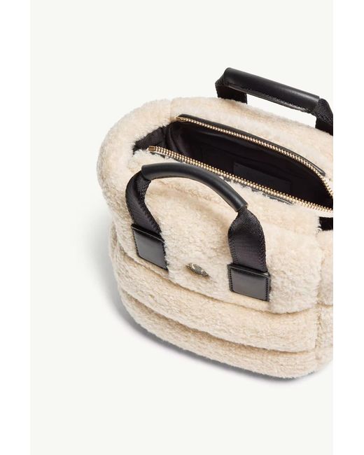 Moncler Natural Micro Caradoc Teddy Tote Bag
