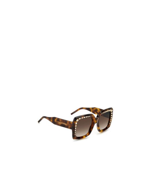 Carolina Herrera Multicolor Logo Sunglasses