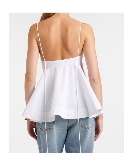 Rohe White Cotton Top
