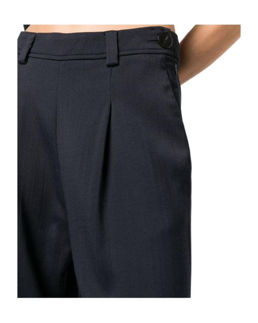 Forte_forte Black Wide-Leg Casual Trousers