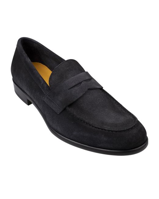 Doucal's Black Flat Shoes for men