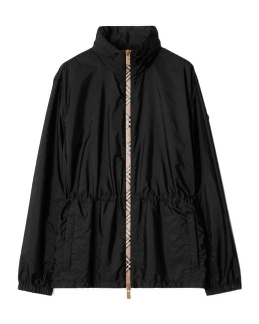 Burberry Black Waterproof Jacket