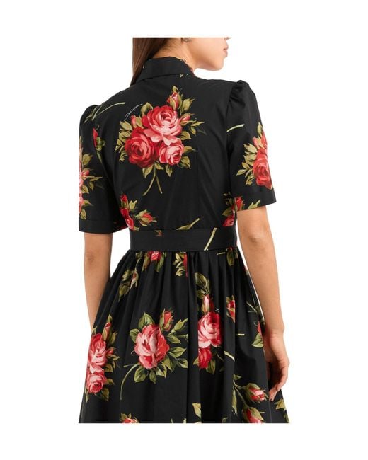 Dolce & Gabbana Black Long Dress