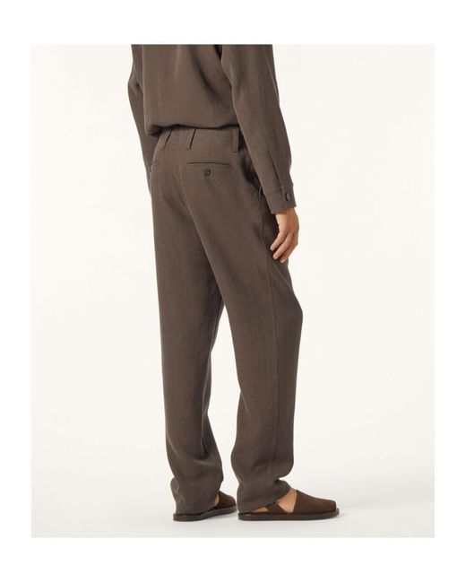 Loro Piana Brown Bram Pants for men