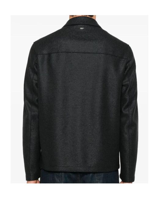 Herno Black Resort Shacket for men