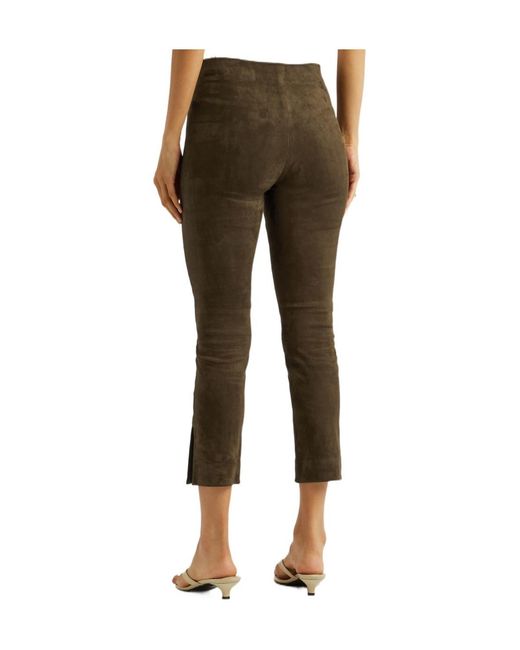 Vince Brown Casual Nine-Point Trousers