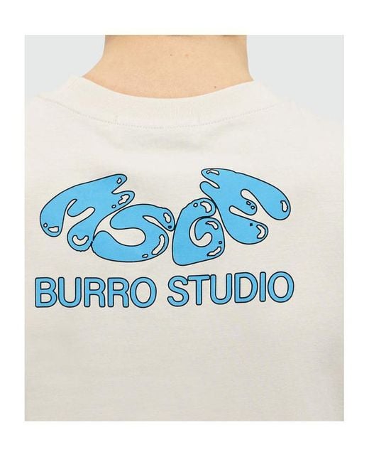 MSGM White Short-Sleeved T-Shirt