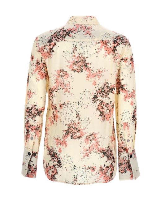 Paul Smith Natural Abstract Print Button-Up Shirt