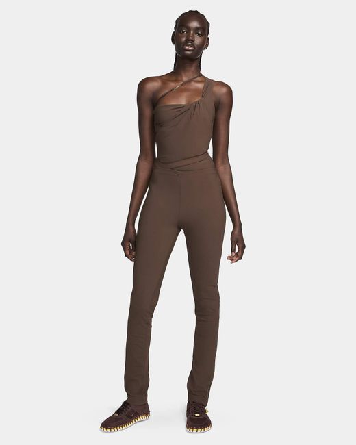 Nike Brown X Jacquemus Slim Fit Trousers