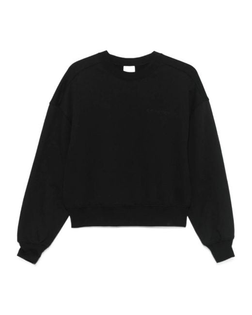 Calvin Klein Black Cotton Sweatshirt