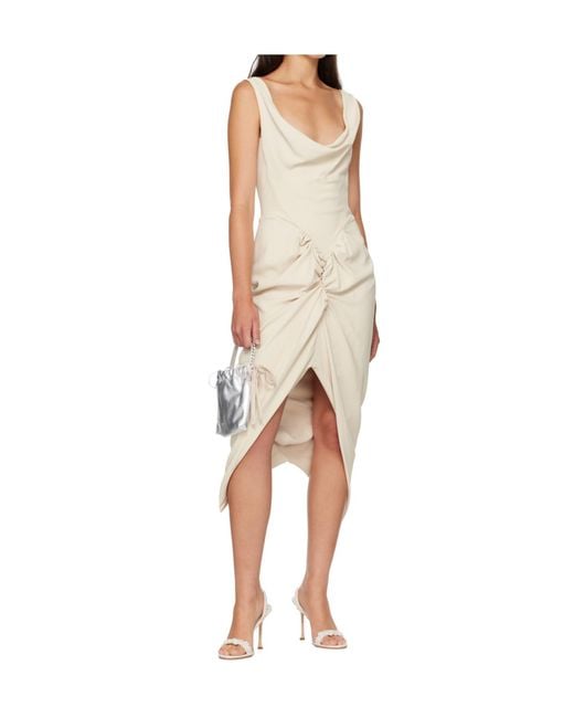 Jimmy Choo White Jenn 100 High-Heeled Sandals