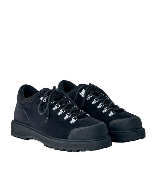 Diemme Blue Cornaro Hiking Lace-Up Shoes for men