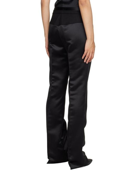 Helmut Lang Black Tuxedo Pants