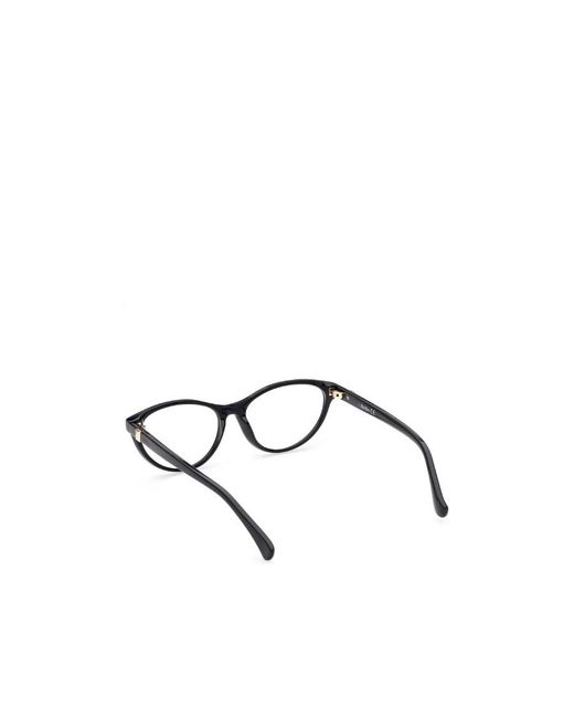 Max Mara White Wayfarer Frame Glasses