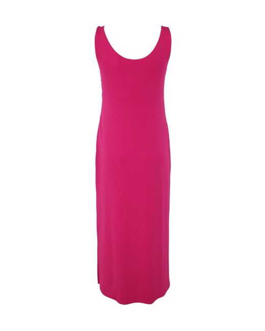 Versace Pink Chic Long Dress