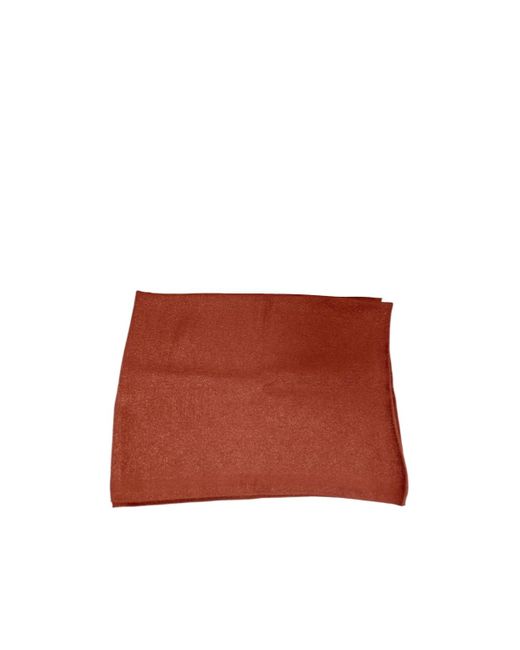 Gucci Red Solid Color Scarf