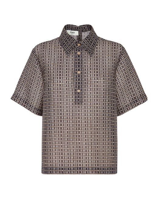 Fendi Gray Shirts