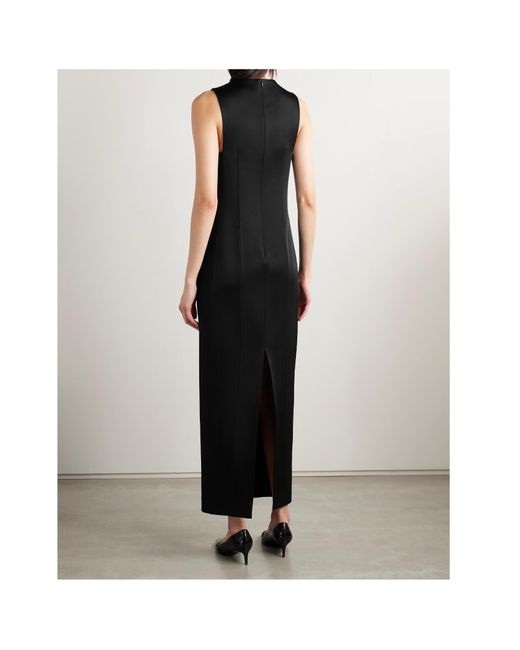 Khaite Black Shoshanna Bustier-Shape Maxi Dress