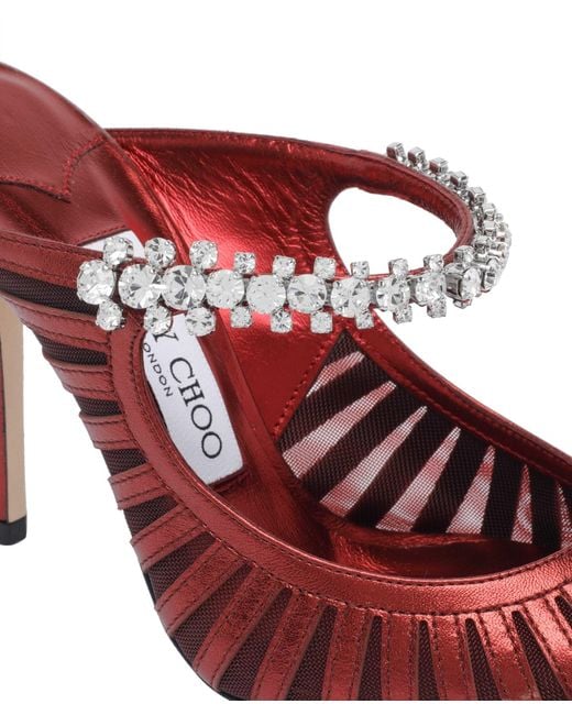 Jimmy Choo Red With Heel
