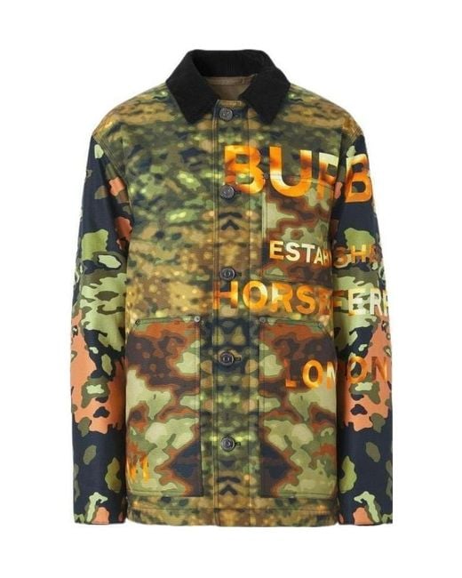 Burberry Green Light Jackets for men