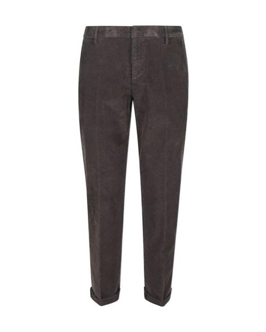 Dondup Gray Gaubert Relax Pant for men