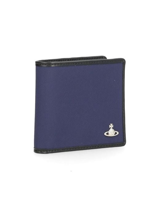 Vivienne Westwood Blue Bifold Wallet