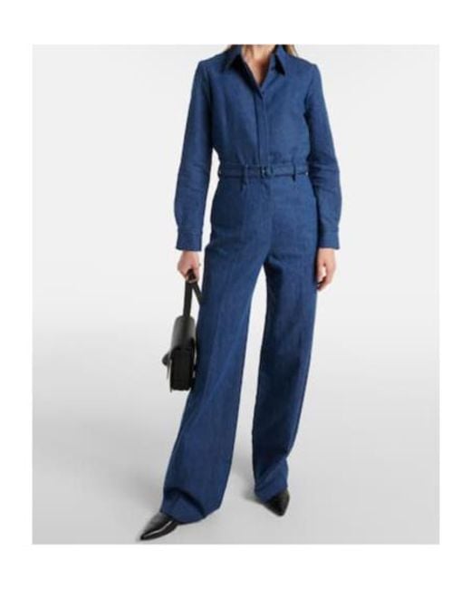Gabriela Hearst Blue Long Sleeve Shirt