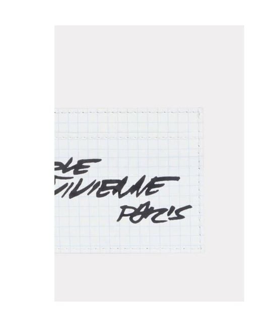 KENZO White X Futura 2000' Card Holder Paper' for men