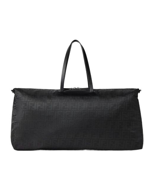 Fendi Black Ff Light Duffle for men