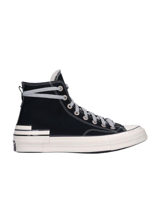 Converse Black High-Top Lace-Up Sneakers for men