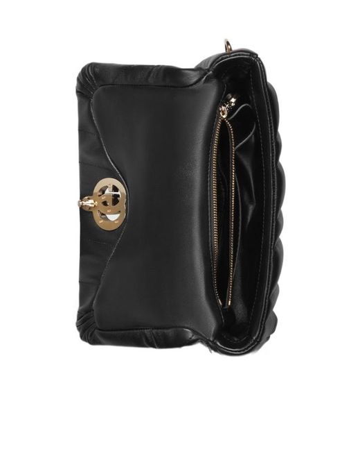 Gucci Black Gg Milano Mini Top Handle Bag
